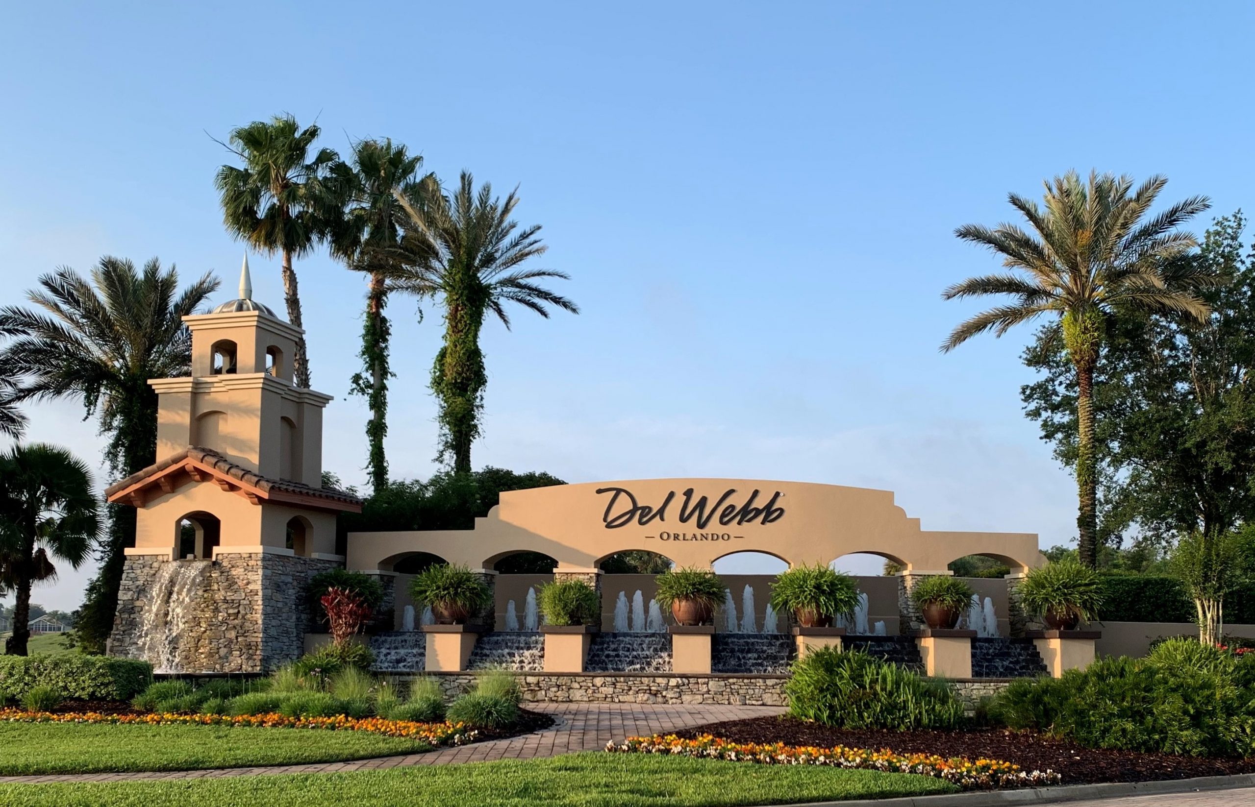 Del Webb Orlando Fountain